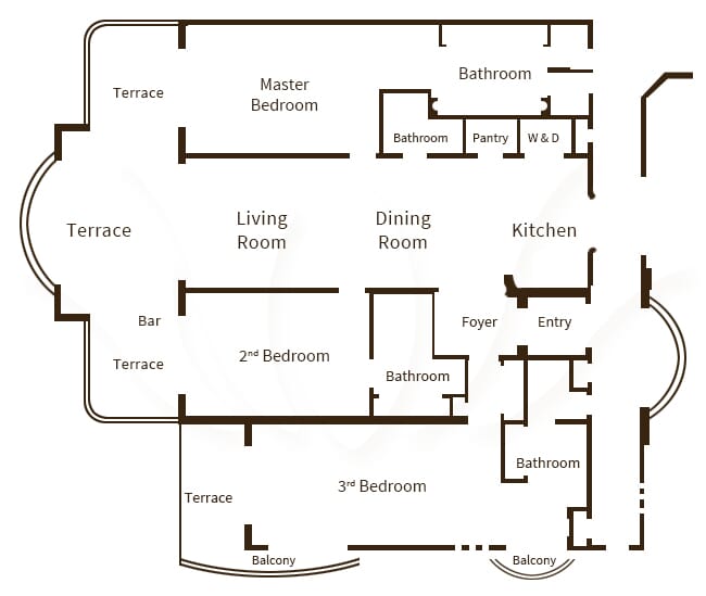 3 Bedroom Floor Plan