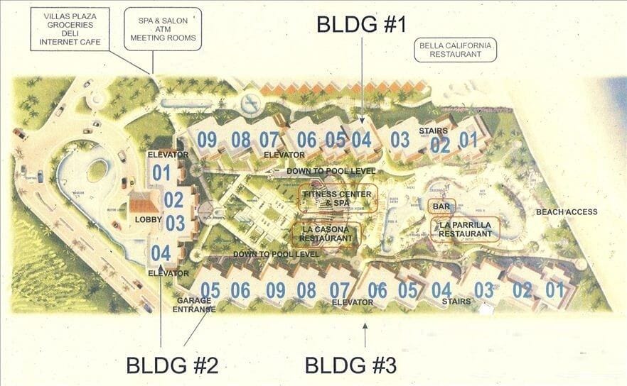 Layout at Villa La Estancia Cabo