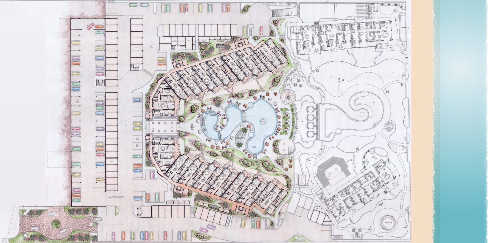 Diagrama Site Map Tortuga Bay
